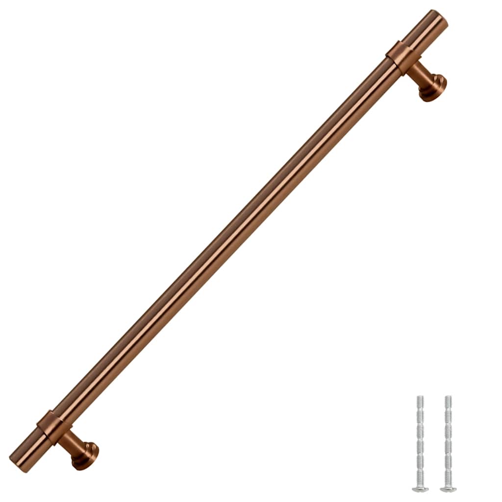 Cabinet Handles 5 pcs Bronze 224 mm Stainless Steel