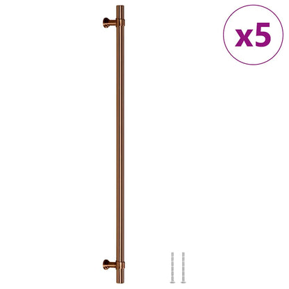 Cabinet Handles 5 pcs Bronze 320 mm Stainless Steel