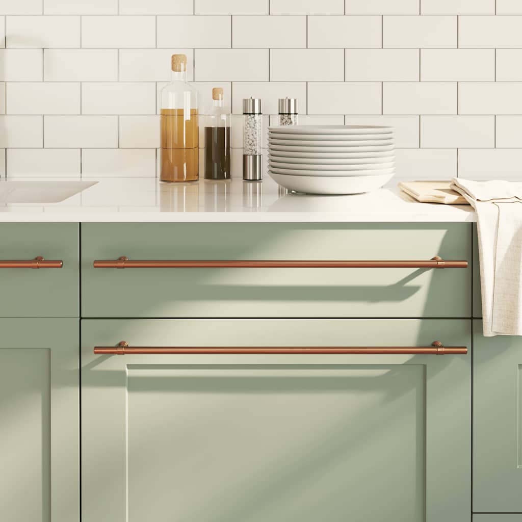 Cabinet Handles 5 pcs Bronze 480 mm Stainless Steel