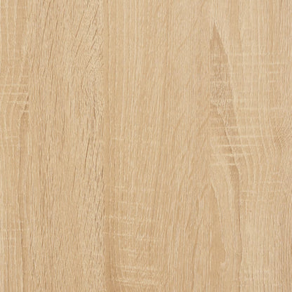Desk Sonoma Oak 139x139x75 cm Engineered Wood