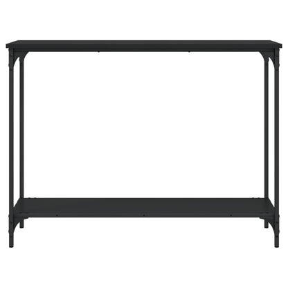 Console Table Black 101x30.5x75 cm Engineered Wood