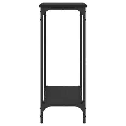 Console Table Black 101x30.5x75 cm Engineered Wood