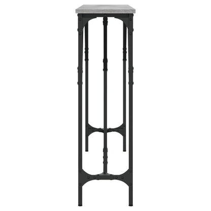 Console Table Grey Sonoma 140x23x75 cm Engineered Wood