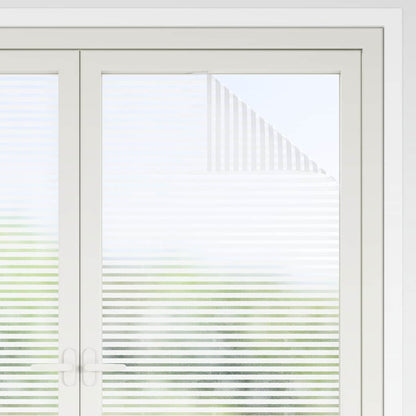 Window Films Frosted Stripes Design PVC