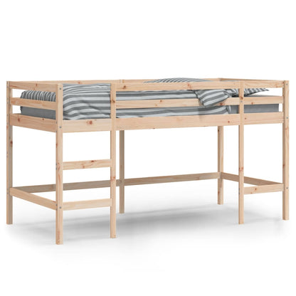 Kids' Loft Bed without Mattress with Ladder 80x200 cm