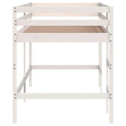 Kids' Loft Bed without Mattress with Ladder 90x190 cm Single