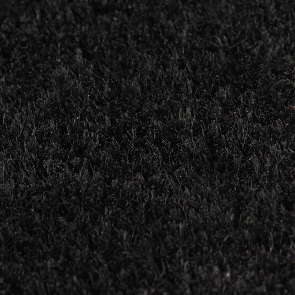 Door Mats 5 pcs Black 40x60 cm Tufted Coir