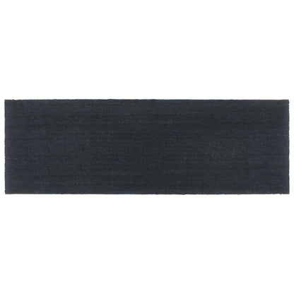 Door Mat Dark Grey 100x300 cm Tufted Coir