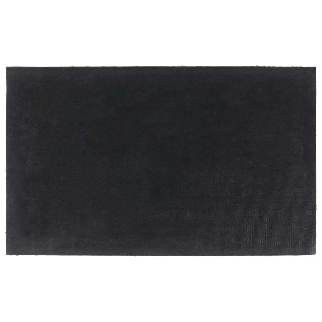 Door Mat Natural 45x75 cm Tufted Coir