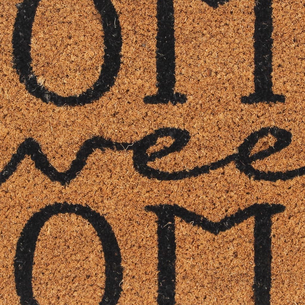 Door Mat Natural 45x75 cm Tufted Coir
