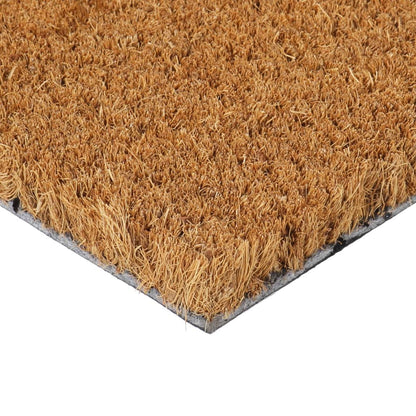 Door Mat Natural 45x75 cm Tufted Coir