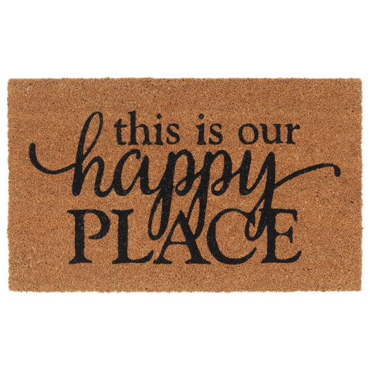 Door Mat Natural 45x75 cm Tufted Coir