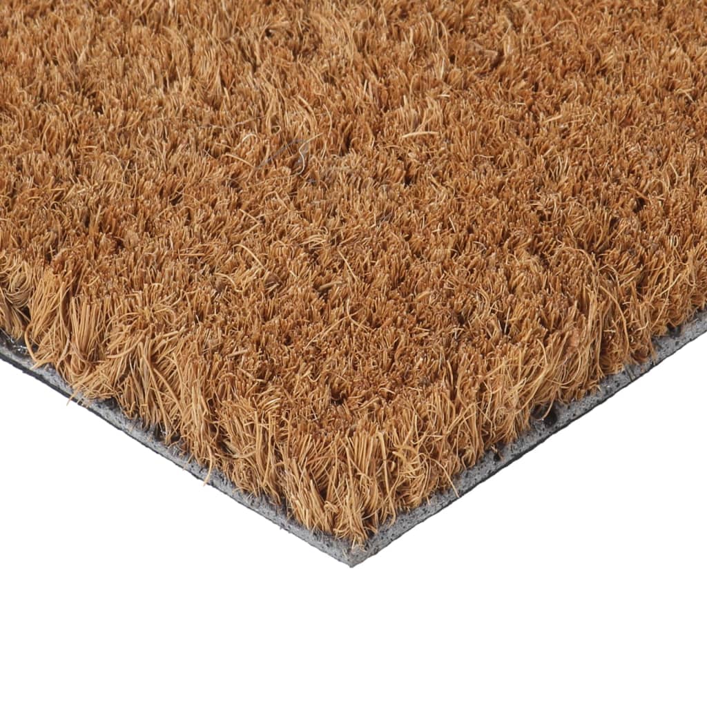 Door Mat Natural 45x75 cm Tufted Coir