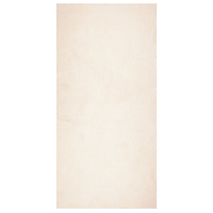 Rug HUARTE Short Pile Soft and Washable Beige 100x200 cm