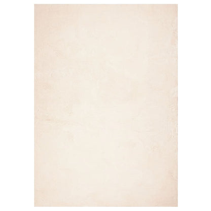 Rug HUARTE Short Pile Soft and Washable Beige 120x170 cm