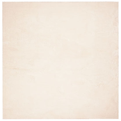 Rug HUARTE Short Pile Soft and Washable Beige 160x160 cm