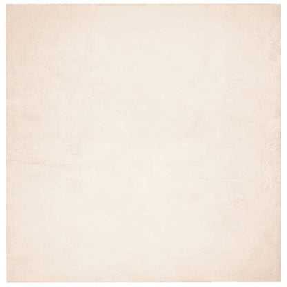 Rug HUARTE Short Pile Soft and Washable Beige 200x200 cm