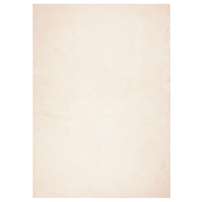 Rug HUARTE Short Pile Soft and Washable Beige 240x340 cm