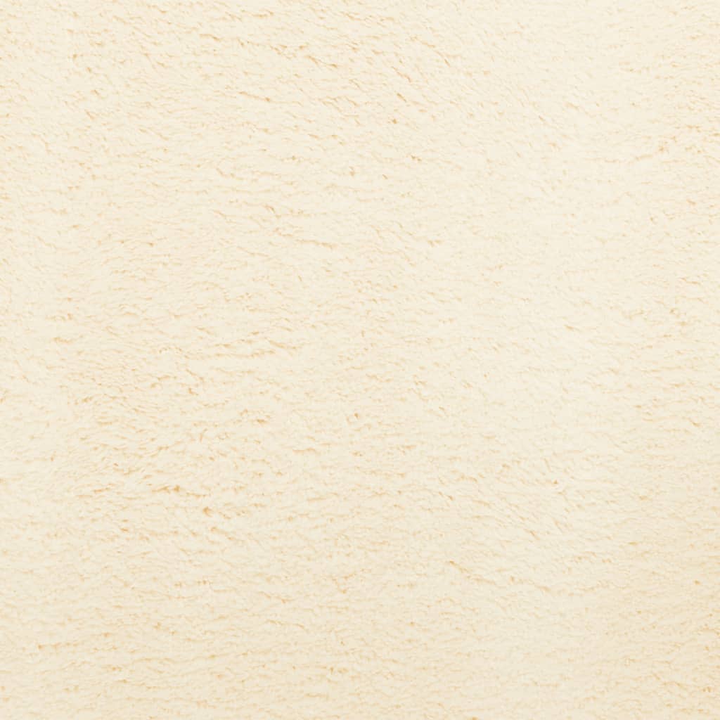 Rug HUARTE Short Pile Soft and Washable Cream 80x250 cm