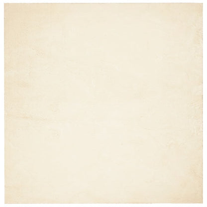 Rug HUARTE Short Pile Soft and Washable Cream 120x120 cm