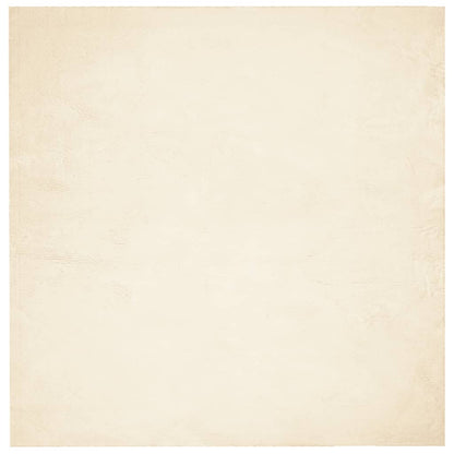 Rug HUARTE Short Pile Soft and Washable Cream 200x200 cm