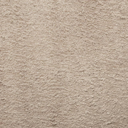 Rug HUARTE Short Pile Soft and Washable Sand 200x280 cm
