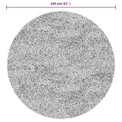 Rug HUARTE Short Pile Soft and Washable Sand Ø 160 cm