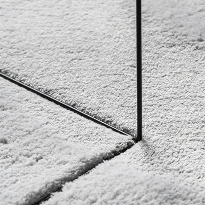 Rug HUARTE Short Pile Soft and Washable Grey 80x150 cm