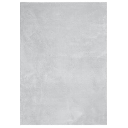 Rug HUARTE Short Pile Soft and Washable Grey 200x280 cm
