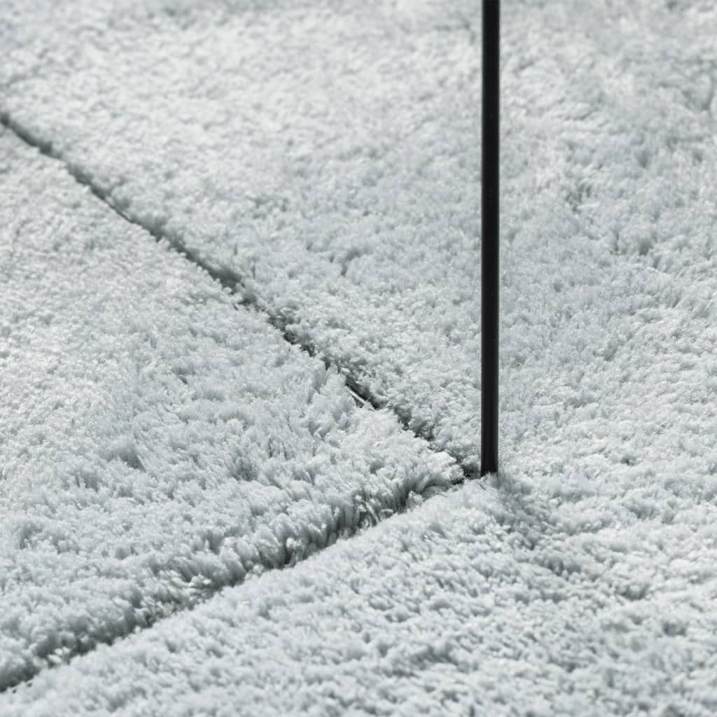 Rug HUARTE Short Pile Soft and Washable Blue 80x150 cm