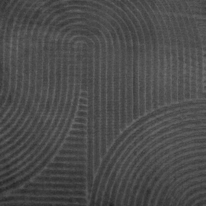 Rug IZA Short Pile Scandinavian Look Anthracite 200x280 cm