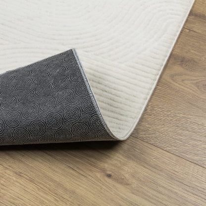 Rug IZA Short Pile Scandinavian Look Cream 240x340 cm