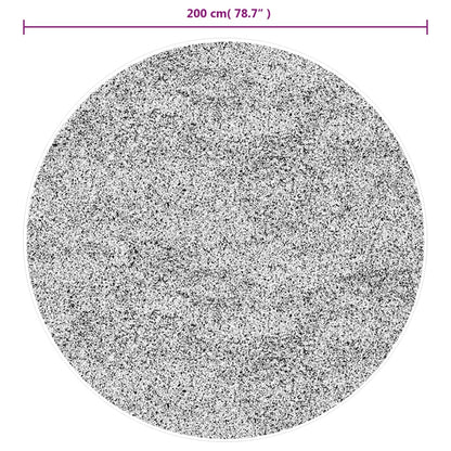 Rug IZA Short Pile Scandinavian Look Cream Ø 200 cm