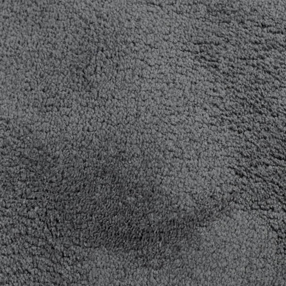 Rug OVIEDO Short Pile Anthracite 120x120 cm