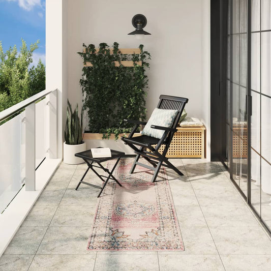 Rug ARBIZU Indoor and Outdoor Vintage Design 80x250 cm