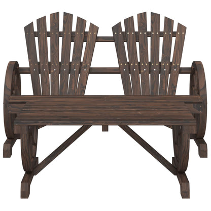 4 Piece Garden Lounge Set Solid Wood Fir