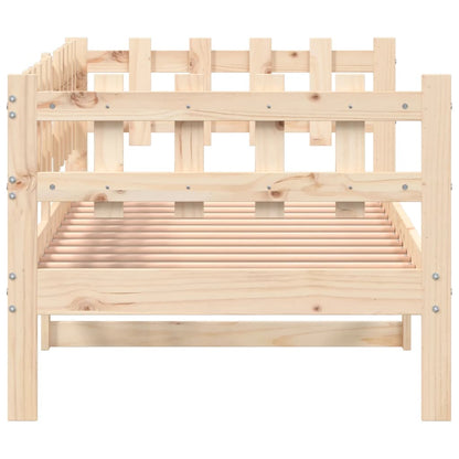 Day Bed without Mattress  90x190 cm Single Solid Wood Pine