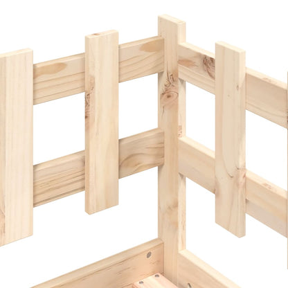 Day Bed without Mattress  90x190 cm Single Solid Wood Pine