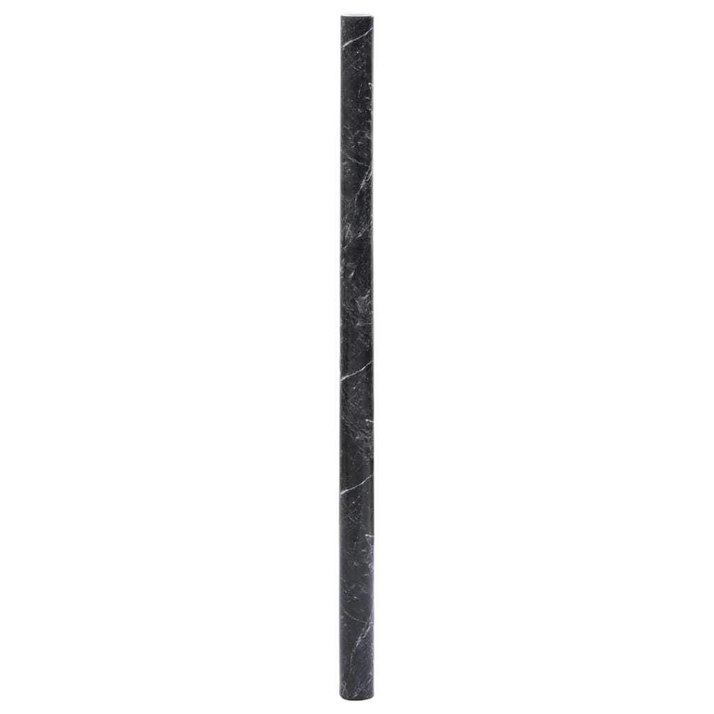 Furniture Sticker Self-Adhesive Marble Black 90x500 cm PVC