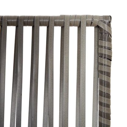 Room Divider 4 Panels Grey Poly Rattan