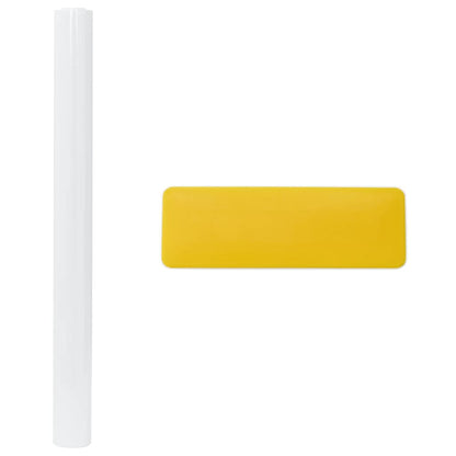 Window Films 5 pcs Static Frosted White PVC