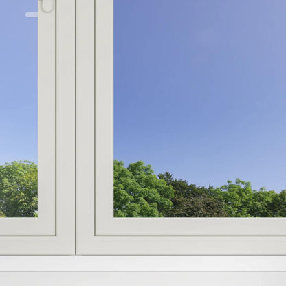 Solar Films 5 pcs Static Reflective Effect Silver PVC