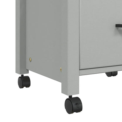 Kitchen Trolley MONZA 48x40x88.5 cm Solid Wood Pine