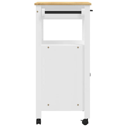 Kitchen Trolley MONZA 60x40x88.5 cm Solid Wood Pine