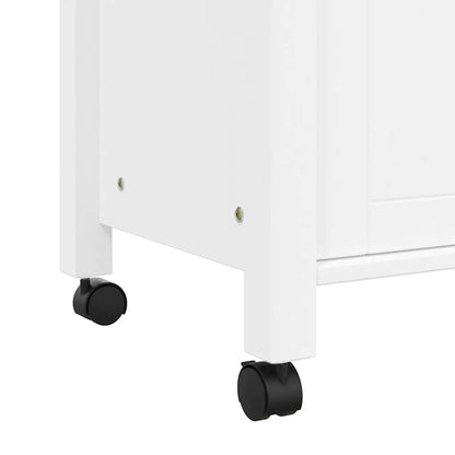 Kitchen Trolley MONZA 60x40x88.5 cm Solid Wood Pine