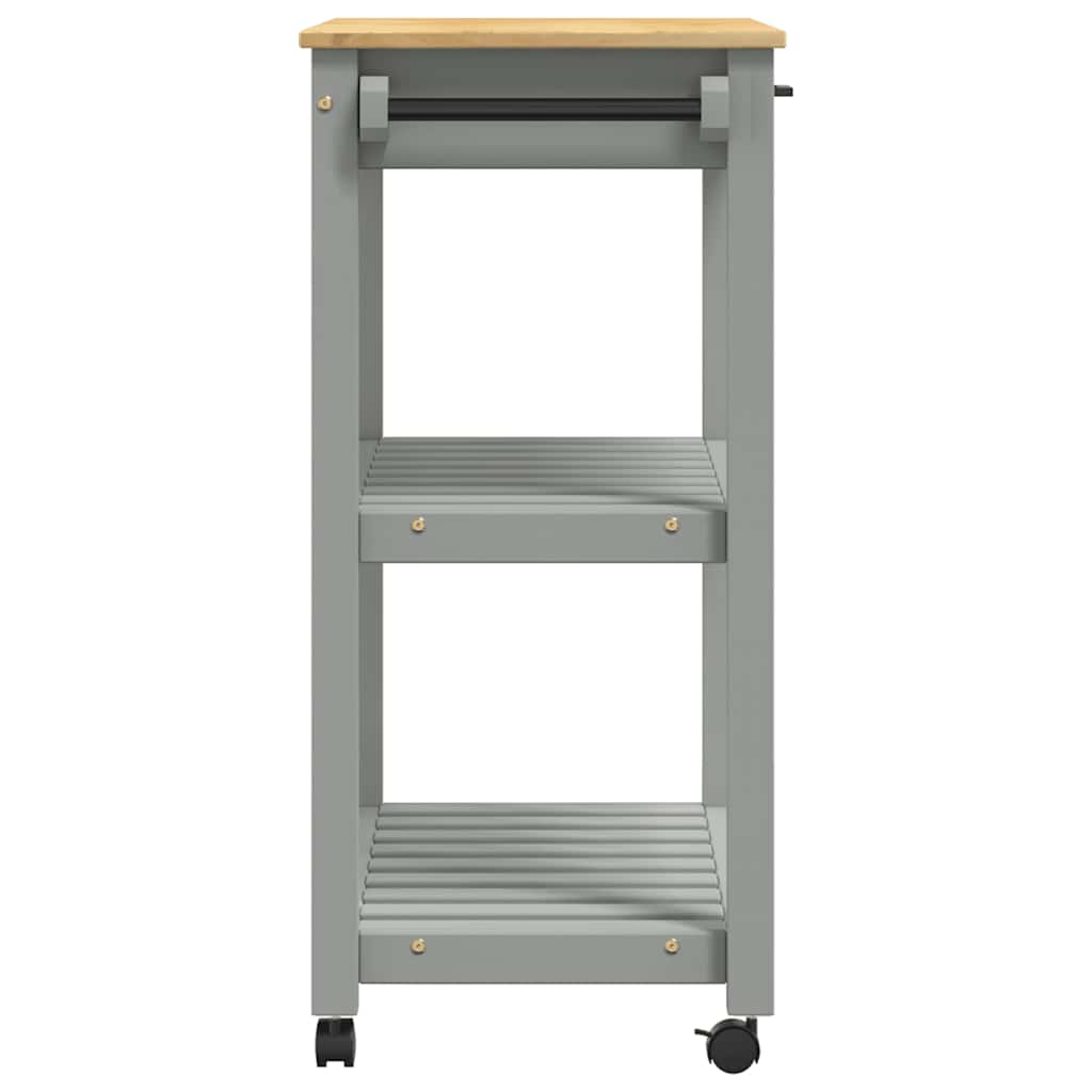 Kitchen Trolley MONZA 84x40x88.5 cm Solid Wood Pine