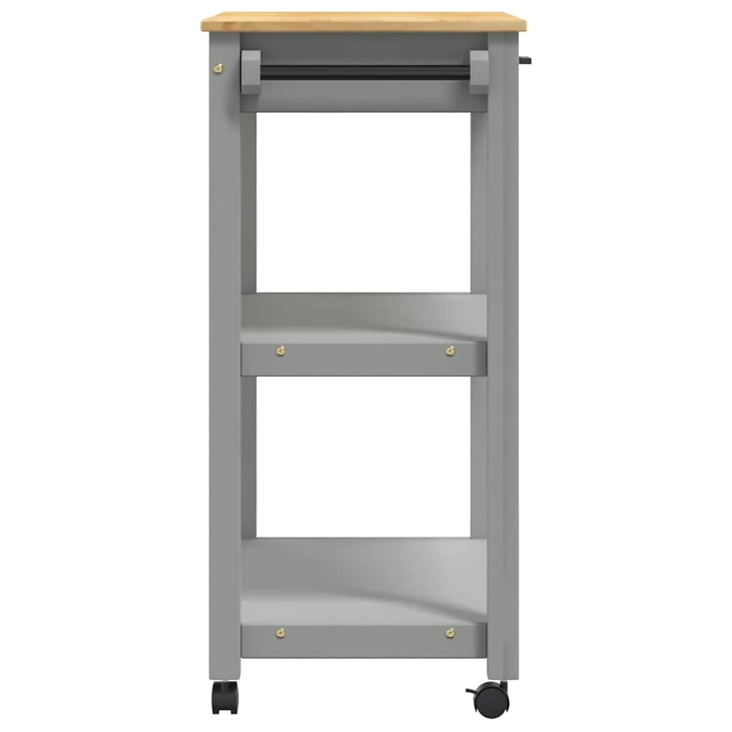 Kitchen Trolley MONZA 84x40x88.5 cm Solid Wood Pine