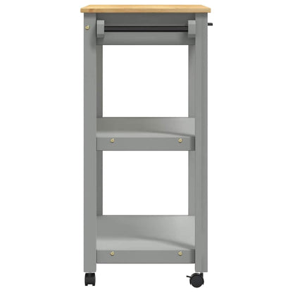 Kitchen Trolley MONZA 84x40x88.5 cm Solid Wood Pine
