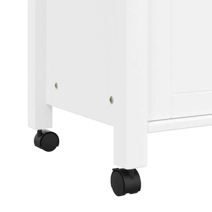 Kitchen Trolley MONZA 84x40x88.5 cm Solid Wood Pine