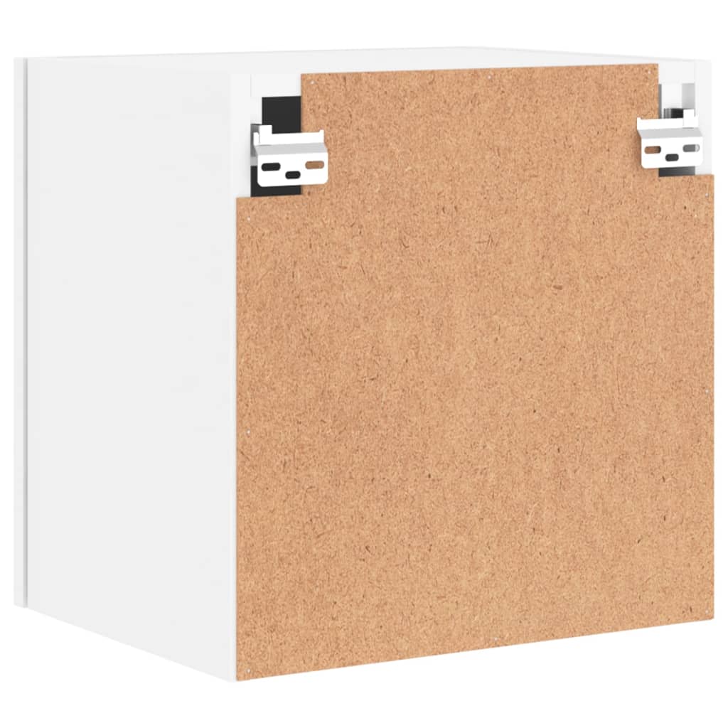 TV Wall Cabinets 2 pcs White 40.5x30x40 cm Engineered Wood